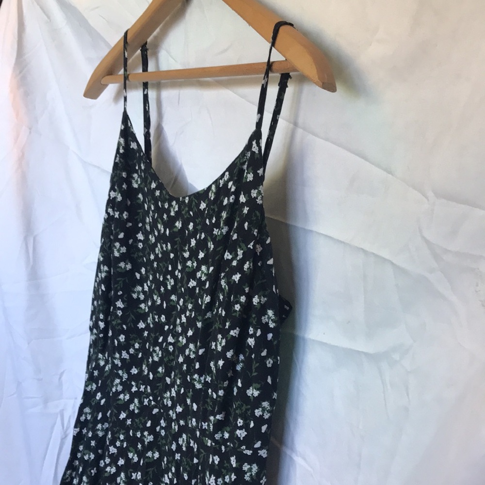 Fit and flare flowy dress